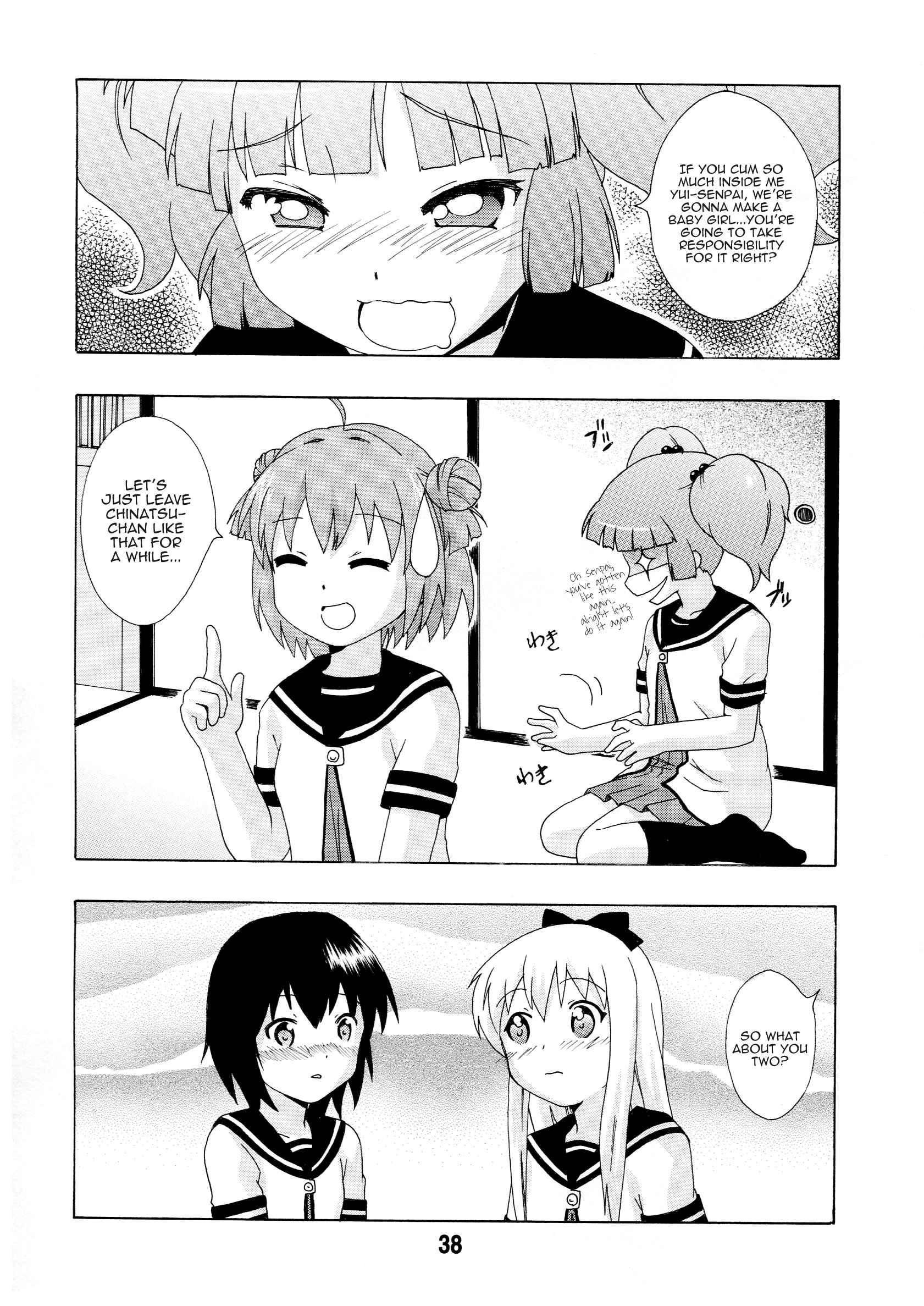 Yuru Yuri Dj - Yurarararakkusu Chapter 1000 Page 35